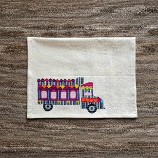 Calyz Indian Truck Tea towel